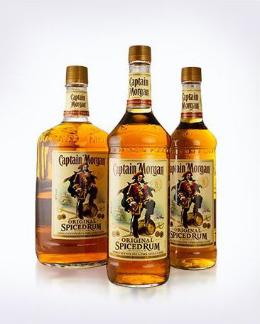 Captain Morgan rum bottle manufactured under franchise agreement by AABL India